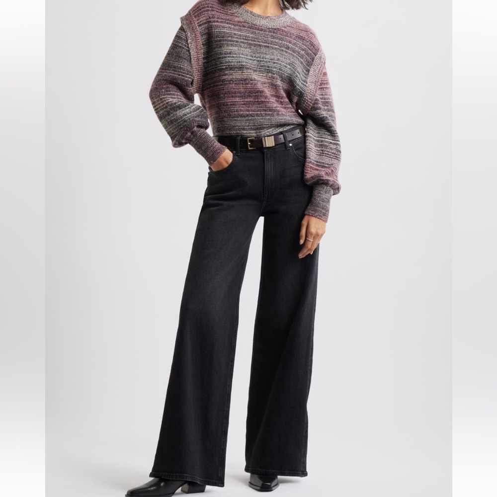 Treasure & Bond High Rise Wide Leg Jeans
